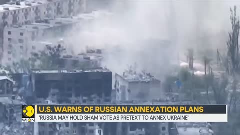 White House: Russia using annexation playbook in Ukraine | World News | WION
