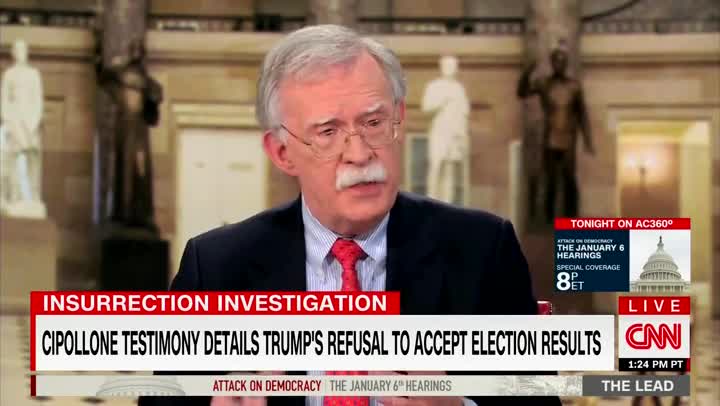 John Bolton Says The Quiet Part Out Loud