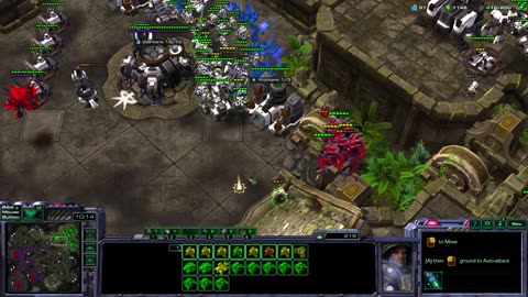 Giga smurf leaving a bunch custom AI games to cover up! TvZ diamond 1 ladder