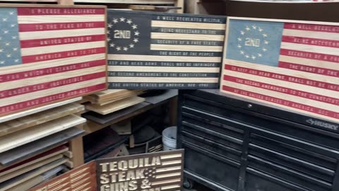 Wood Engraved Flags Now Live