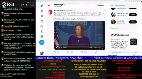 2022-04-05 17:00 EDT - Freedom Rings: with Pamphlet Anon