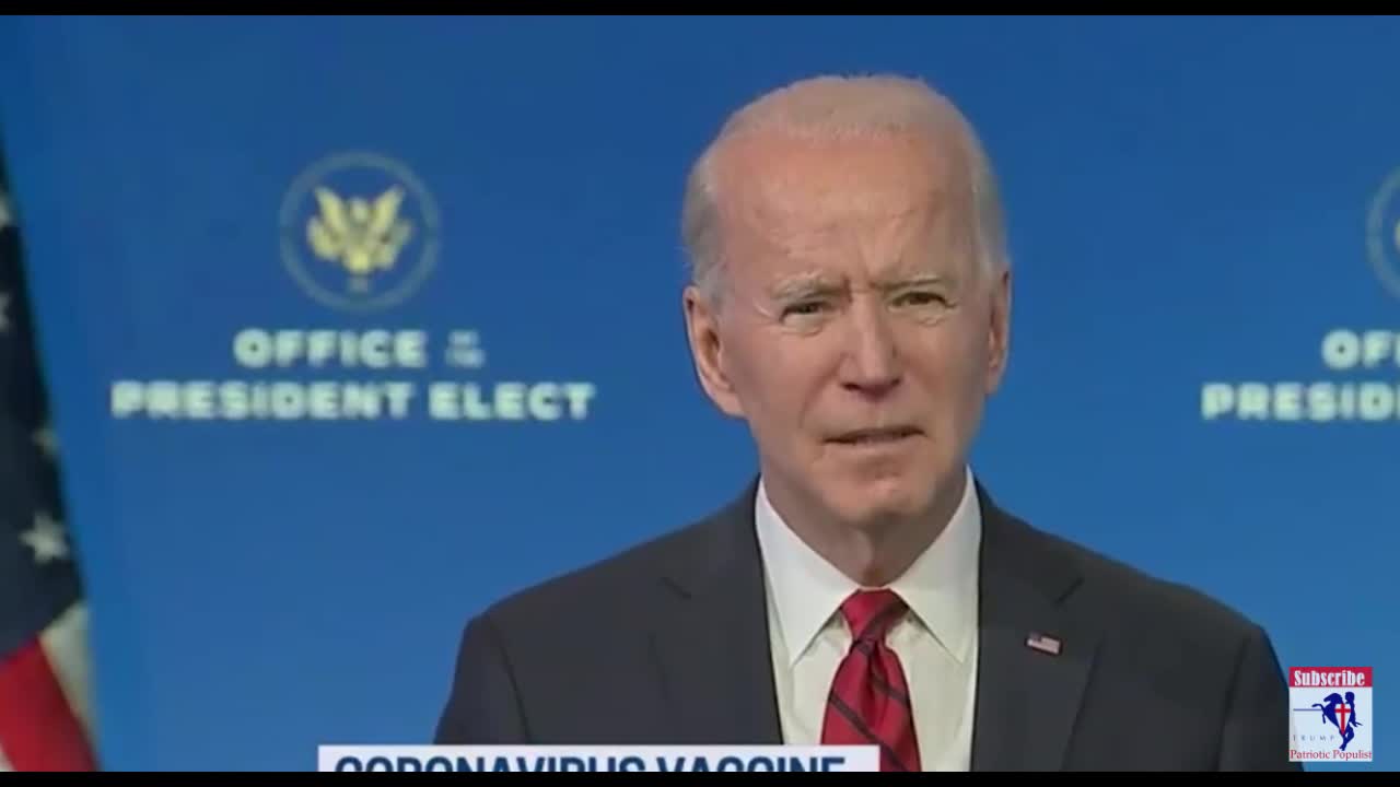 “I Will Issue an Executive Order Requiring Masks, Where I Have the Authority" - Joe Biden