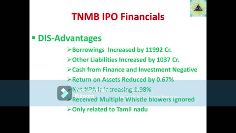 TNMB IPO A Review