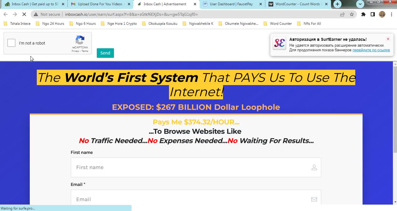 How To Make Money Online Daily By Reading Emails Ads At INBOX CASH And Instant Withdraw At Payeer