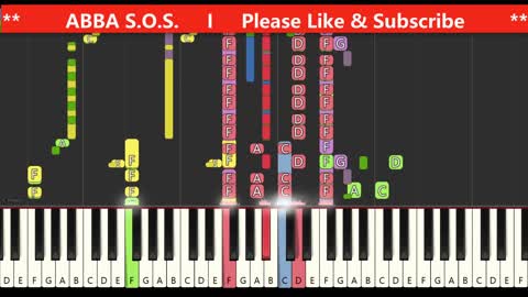 Abba - S.O.S. (Keyboard and Organ Tutorial)