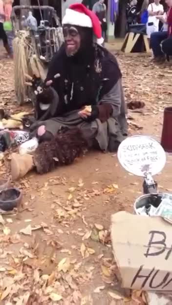 Homeless guy explains the world