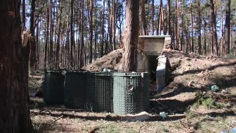 Inside Captured Ukraine Bunker