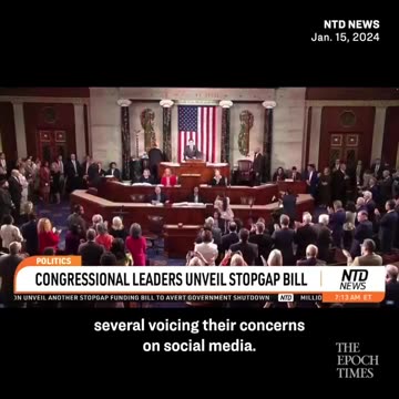 Stopgap Spending Bill Proposal To Avoid Govt Shutdown