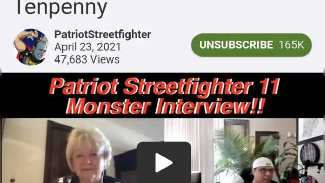 Patriot Street fighter & Dr. Sherry Tenpenny