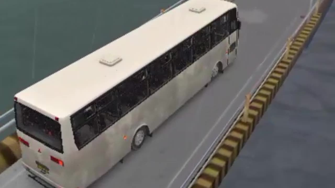 Off-Road Indian Bus Simulator Sea Expedition #offroadbusgame #bussid #offroadbusdriving #shorts