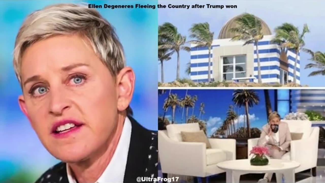 Ellen DeGeneres & Portia De Rossi move to England after Trump Election win