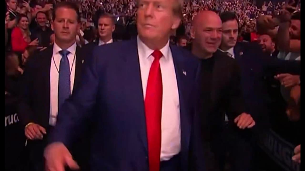 TRUMP ATTENDS UFC 302 EVENT IN NEW JERSEY