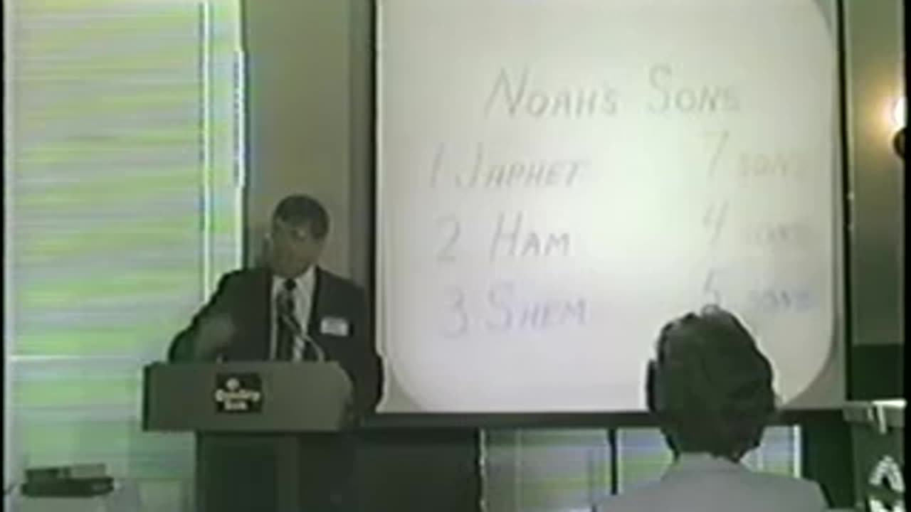 NOAH'S SEEDLINE by Dr. James P. Wickstrom, Teacher of YAHWEH. 1988
