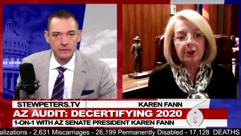 Stew Peter Show: She's deep state ..Arizona Audit