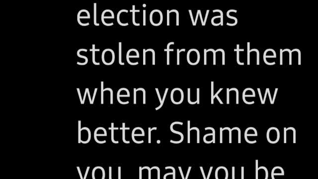 my reply to a January 6th Ted Cruz comment