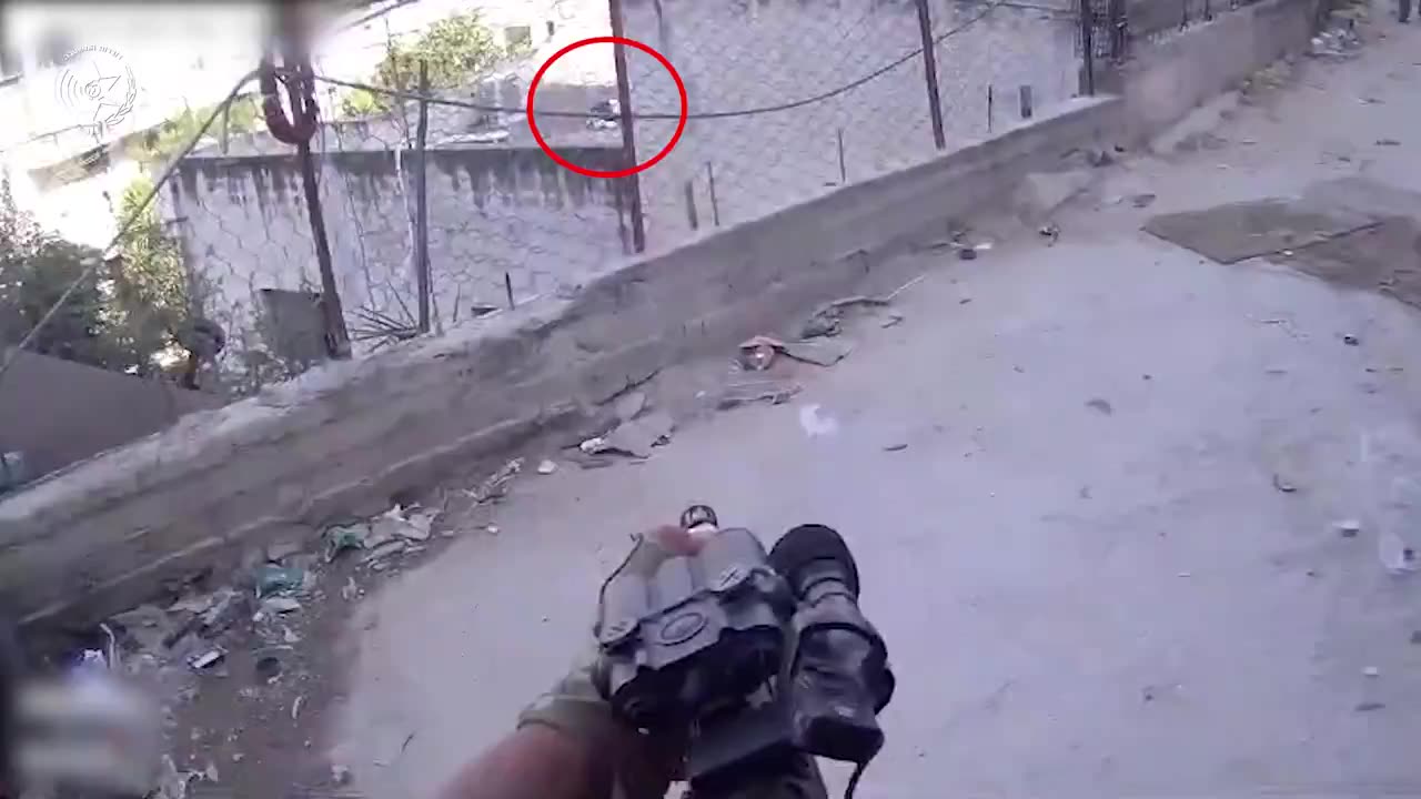 Police publish footage of the operation in the Balata Camp in Nablus yesterday,