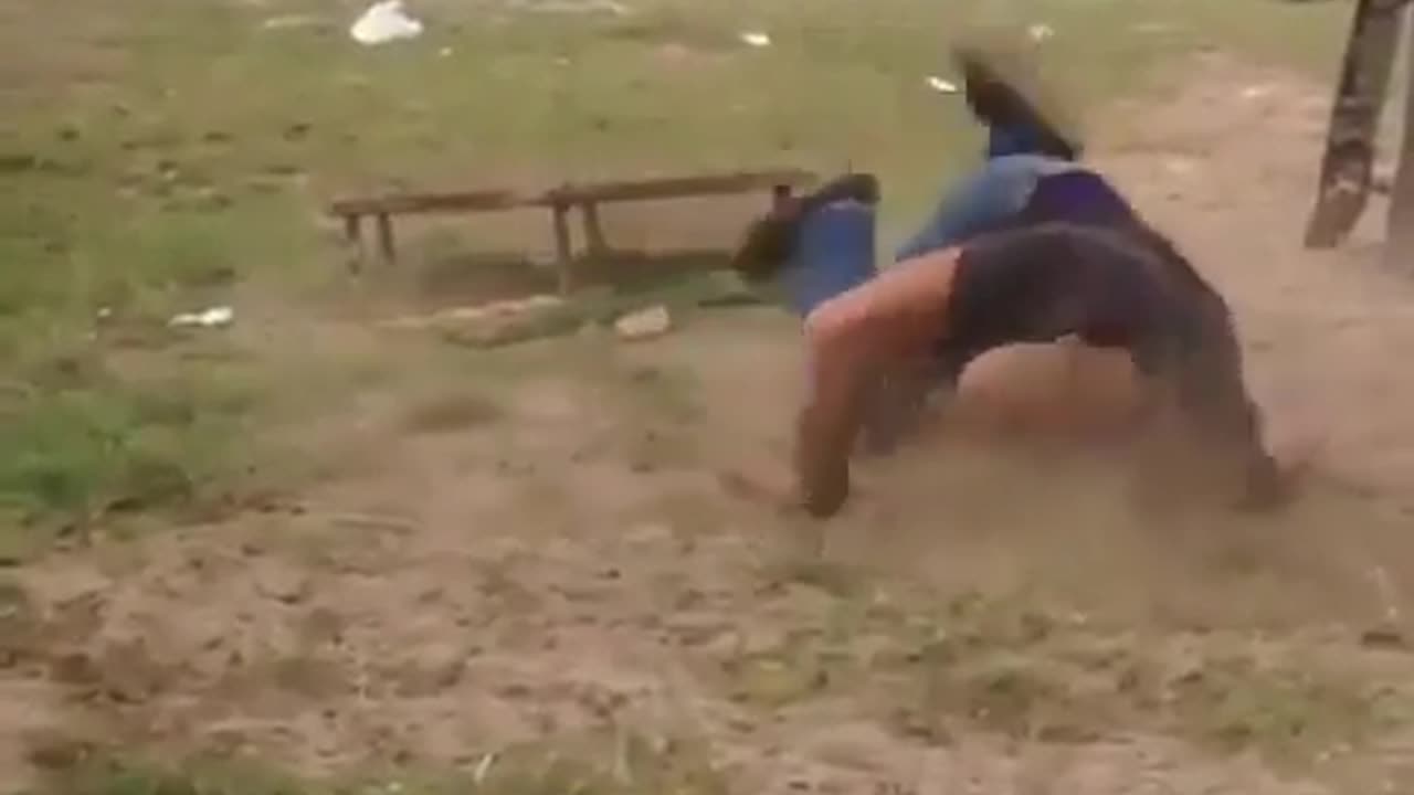 instant regret- man tries a double front flip