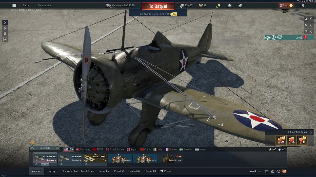 I got a new game called war thunder