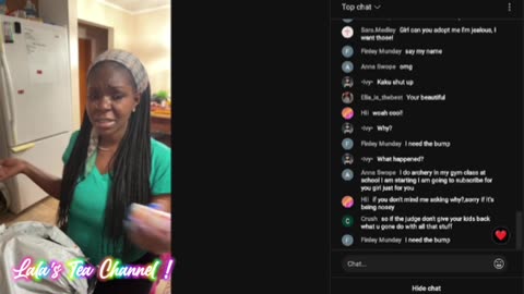 - ANGELIC SOUL ; TALKING TO KID'S ON HER YOUTUBE LIVE !