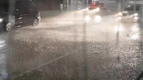 super heavy rain