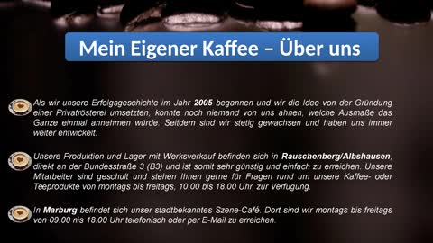 Kaufen Kaffee Online - Mein Eigener Kaffee