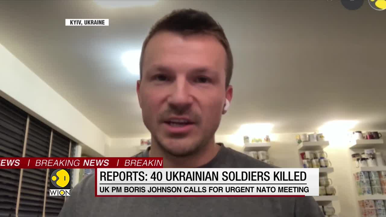 Boris Johnson calls for urgent NATO meeting amid Russian invasion of Ukraine _ I