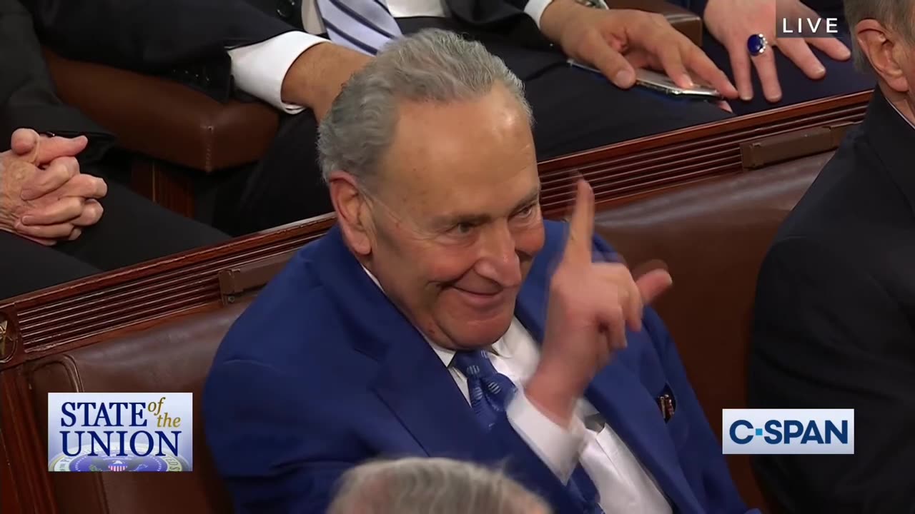 Joe Biden Calls Chuck Schumer Minority Leader During State of the Union Address