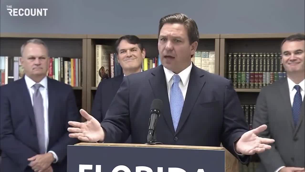 Gov DeSantis Says He'll Ship Illegal Immigrants to Delaware