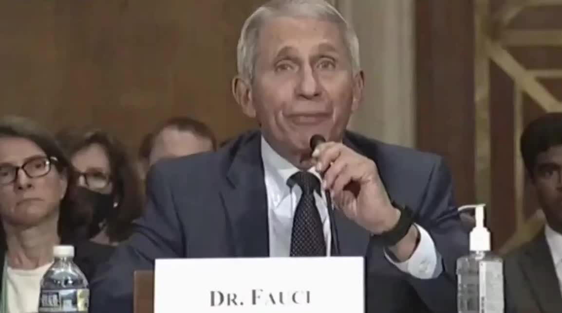 Dr. Fauci "If anybody is lying here, Senator, it is you!"