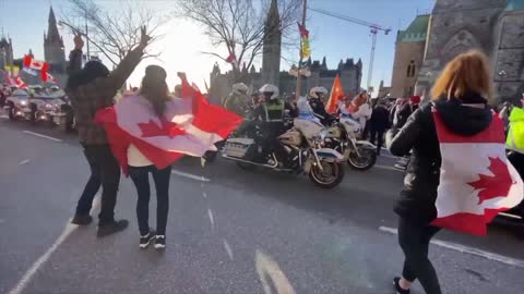 Rolling Thunder Ottawa Honk Honk