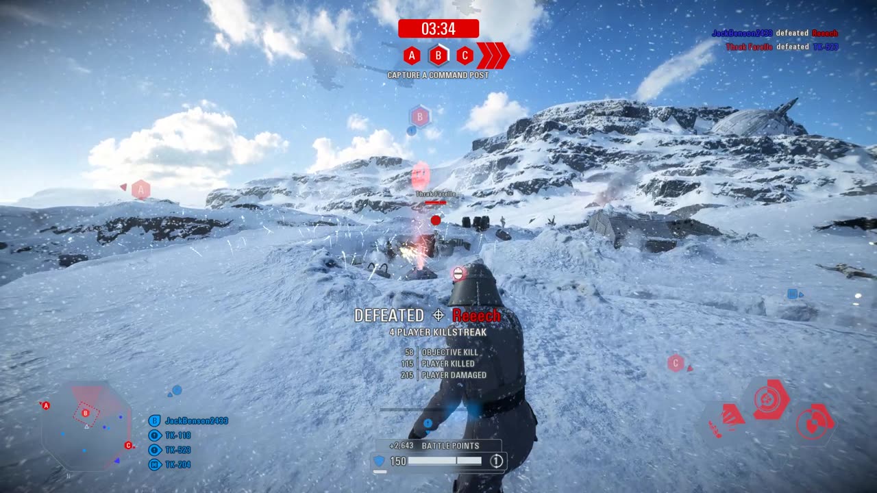 Star Wars Battlefront II: Instant Action Co-Op Missions Attack Hoth Empire Gameplay