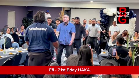 HAKA - EFI 21st BDAY