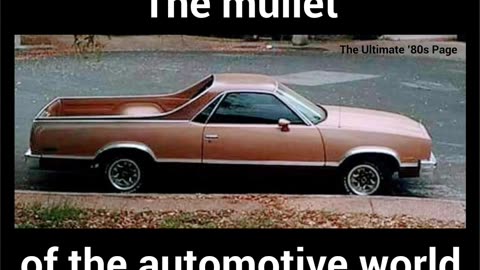 The mullet of cars and there is no denying it