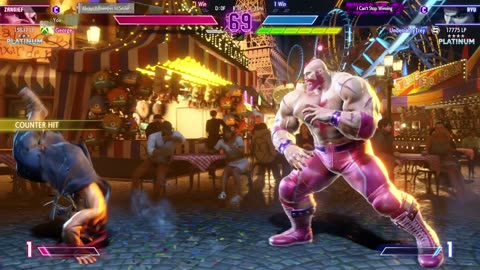 Street Fighter 6 Zangief vs Ryu BO3