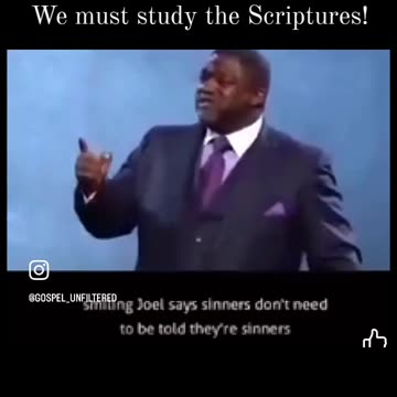 Pastor Voddie Baucham | We must study the Scriptures! #biblicaltruth
