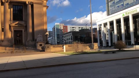 March 3, 2020 - Beautiful Sunshine in Downtown Indianapolis