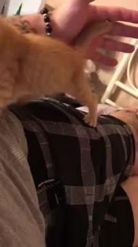 Cutest moment with his daddy (when he was 14 weeks old)