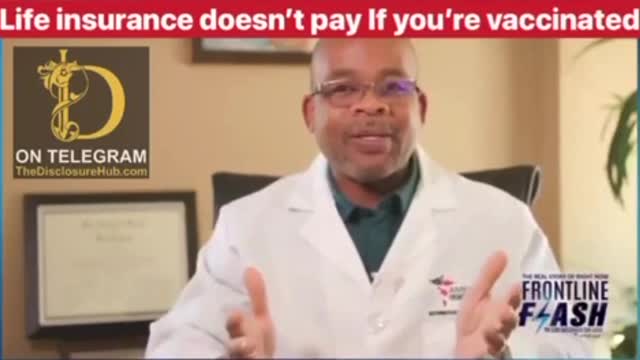 Life Insurance does not pay if you're vaccinated!