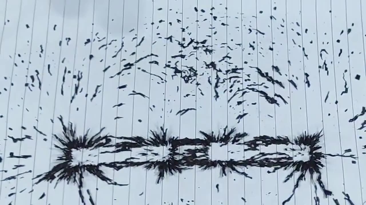 Magnetic field lines representation