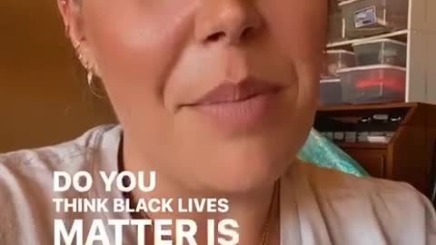 Do You Think Black Lives Matter?