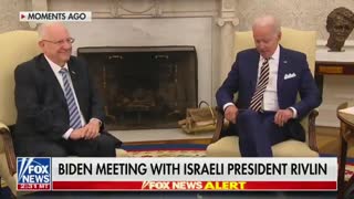 Biden Needs Notes To Remember That Israel Has A Right To Defend Itself