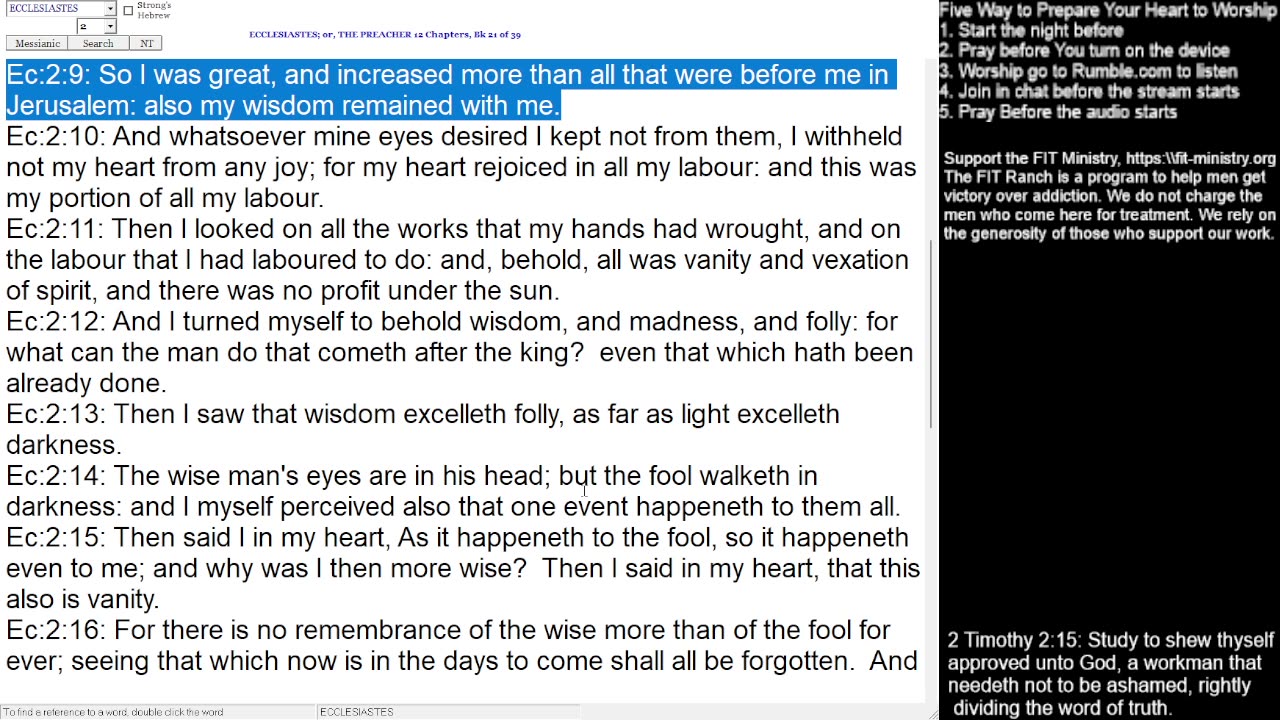 Ecclesiastes 1-12