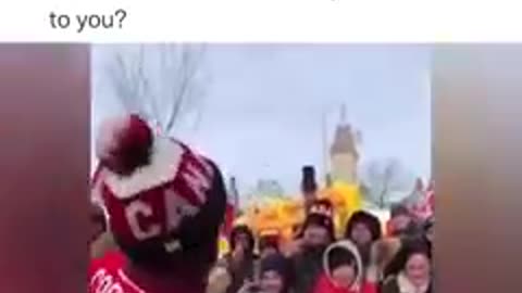 This is CANADA: Do these look like "violent protestors" to you?