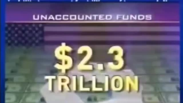 PENTAGON ADMITS TRILLIONS MISSING
