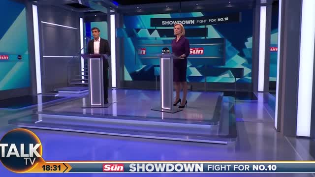 Vax Mandate? TV Host Collapses During UK Prime Minister Debate