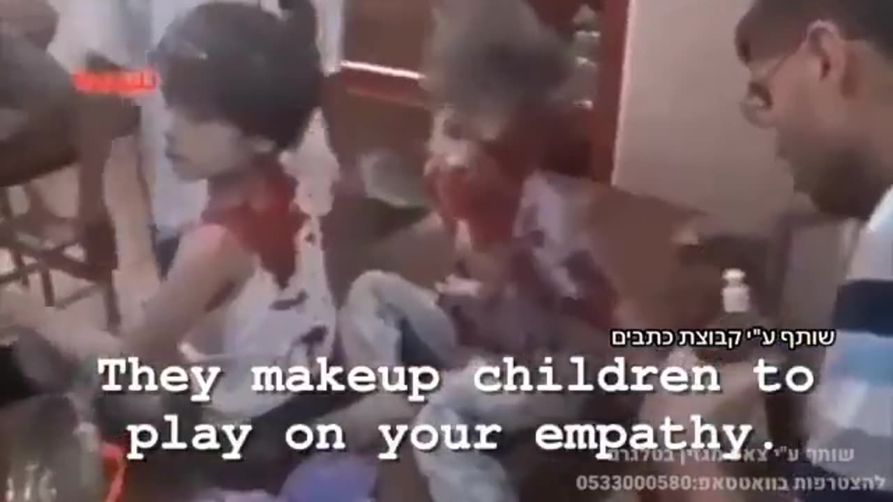 Tell me sincerly: did you really believe those videos with Palestinian kids are all real?
