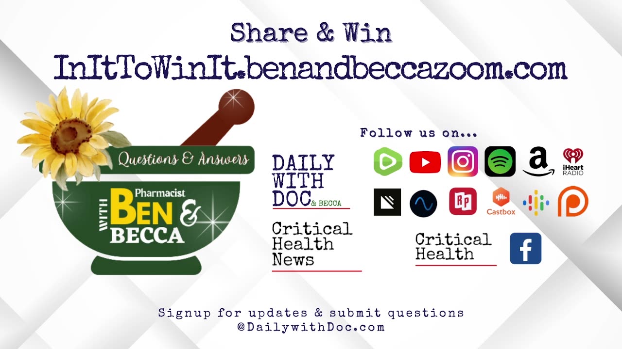 Q&A with Pharmacist Ben & Becca – 08-20-23