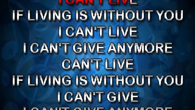 kbkaraokeking Nilsson,_Harr Without You