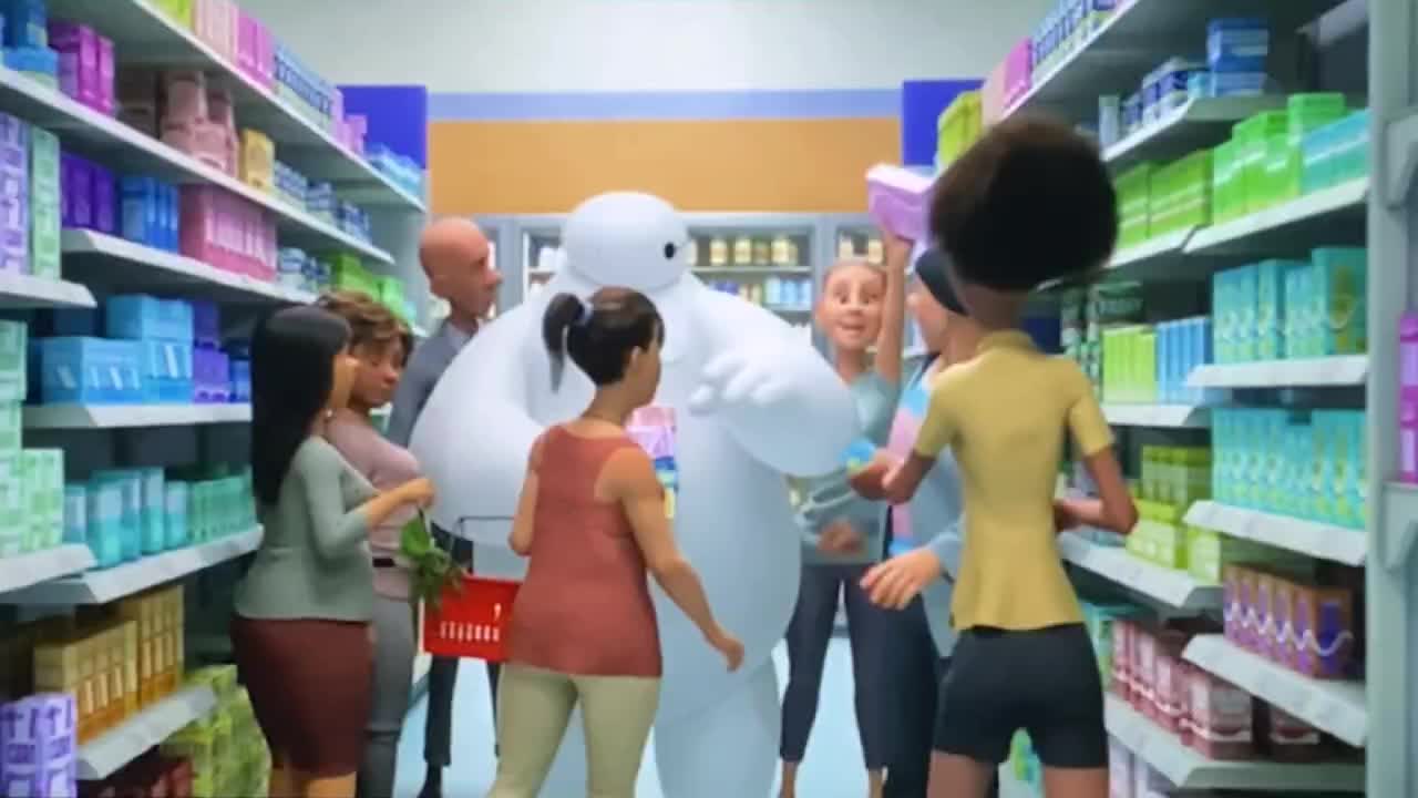 Disney's new show "Baymax," promotes transgender flag and men can have periods to children aged 2