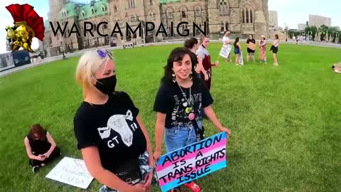 Abortion Rally in Ottawa "Abortion is a Trans Rights Issue"